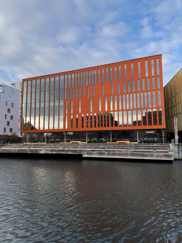Malmö Concert Hall with modern architecture